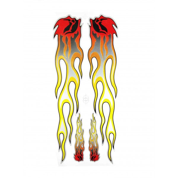 ΑΥΤΟΚΟΛΛΗΤΟ ΑΥΤΟΚΙΝΗΤΟΥ-ΜΗΧΑΝΗΣ ΦΛΟΓΑ 47Χ9CM 20055-71